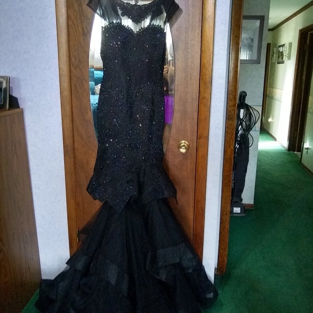 Black Mermaid Jazz Couture